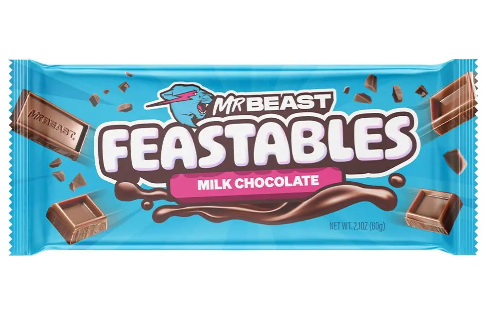 Feastables MrBeast Milk Chocolate Bar 60g