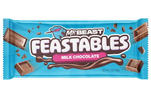 Feastables MrBeast Milk Chocolate Bar 60g