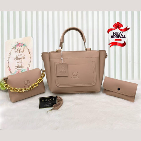 GUCCI  3 Pcs Bag Set