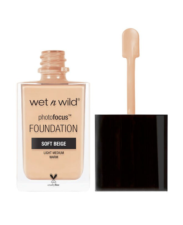 Wet n Wild- Photo Focus Liquid Foundation- Soft Beige, 365C