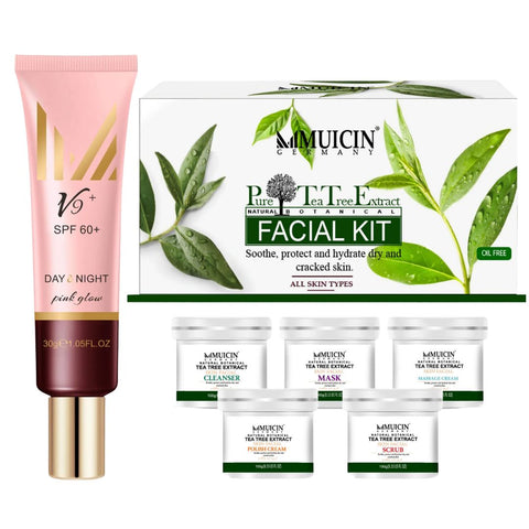 MUICIN - V9 Pink Glow Day & Night Cc Primer Cream - Your Perfect Base