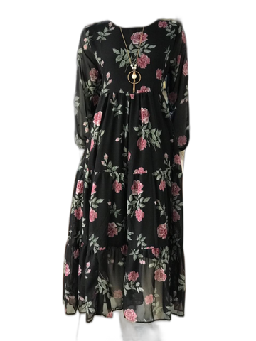 Stylish and Elegant: Western Chiffon Dress for any Occasion!