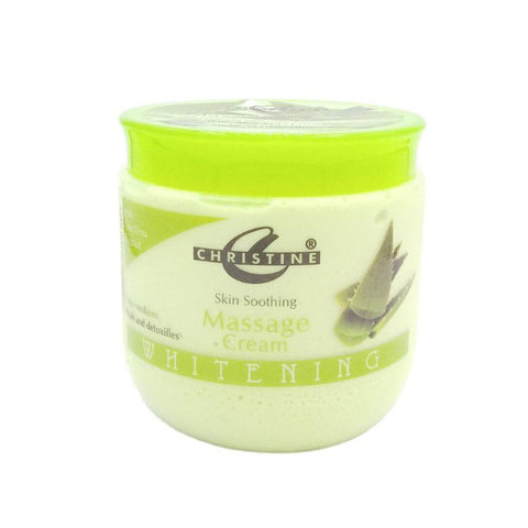 Christine Massage Cream Jar (Aloe Vera Extracts)