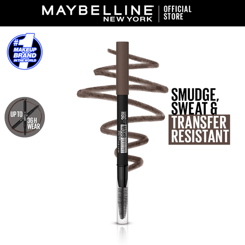 Maybelline Eyebrow Pencil Tattoo Brow 36H - 07: Deep Brown