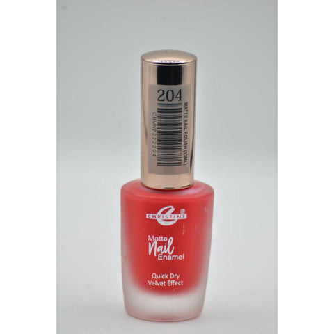 Christine Matte Nail Enamel Shade-204