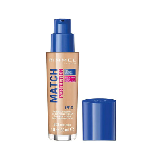 Rimmel Match Perfection Foundation True Beige 30 Ml
