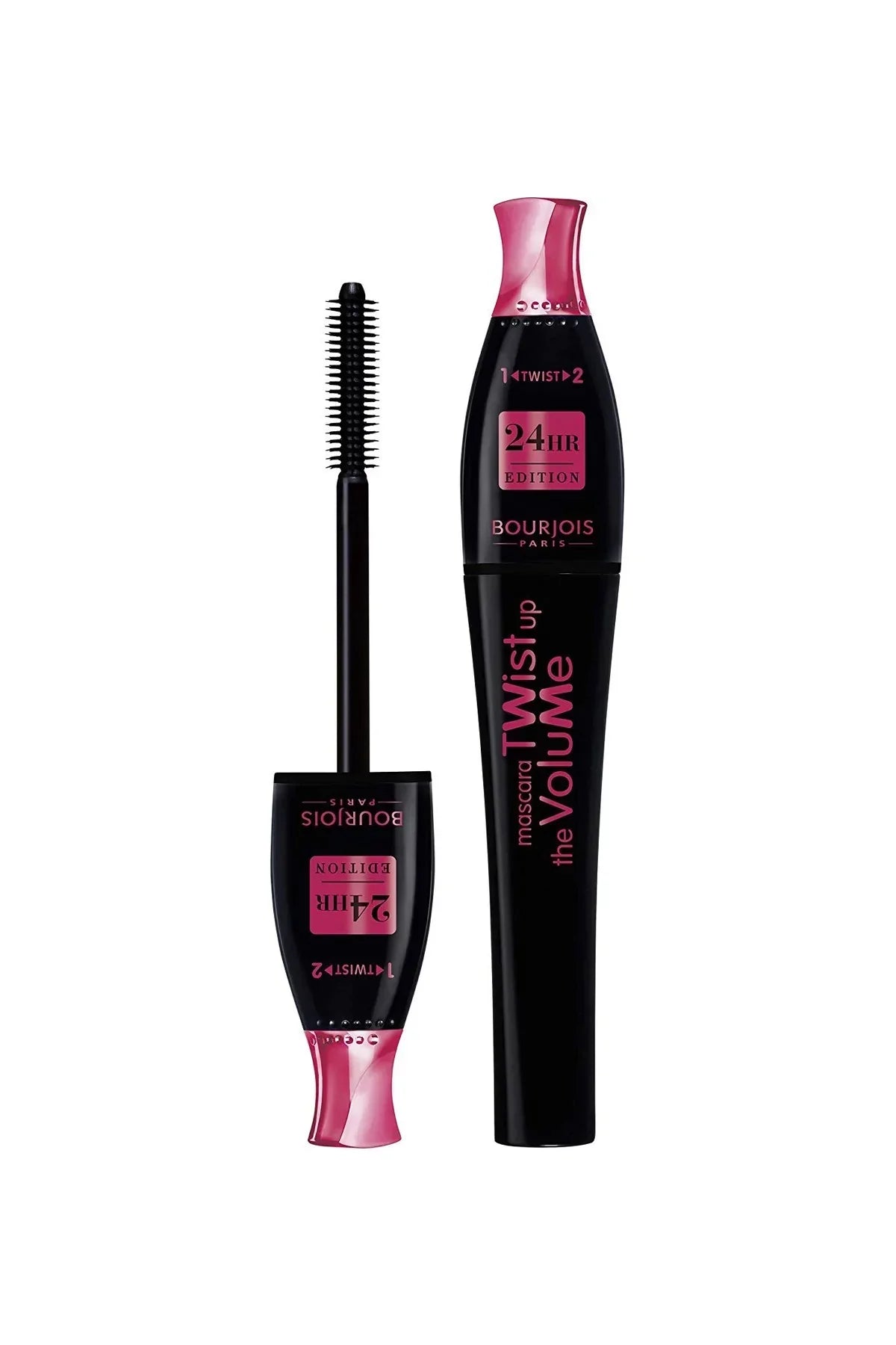 Bourjois Twist Up The Volume 24hr  23 Black 8 Ml (027 Oz)