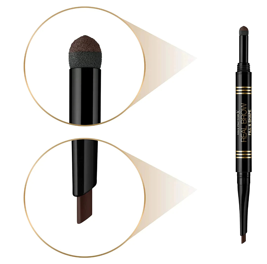 Maxfactor Eyebrow Pencil Real Brow Fill & Shape - 04 Deep Brow