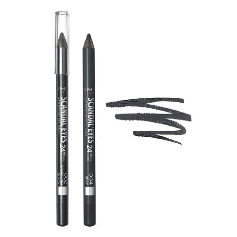 Rimmel Scandal Eyes 24HR Waterproof Kohl Kajal x2 Black