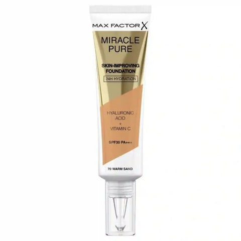 Max Factor Miracle Pure Skin Improving Foundation - 70 Warm Sand