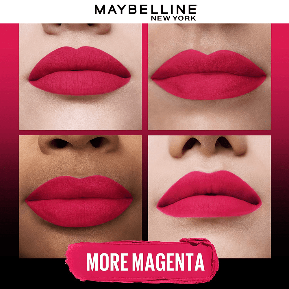 Maybelline New York Color Sensational Ultimatte Slim Lipstick - More Magenta