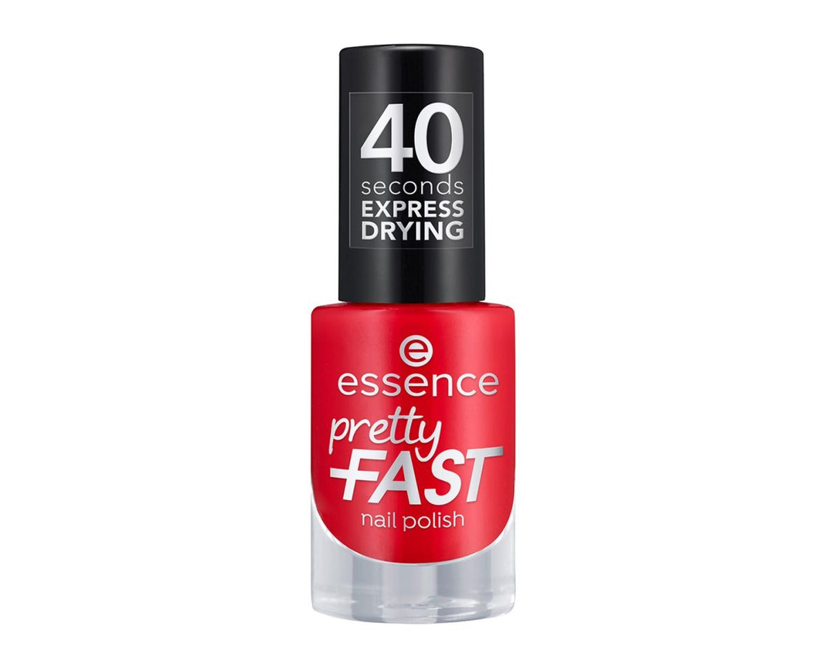 Essence Pretty Fast Nail Polish - 03 Ready Steady Red 5Ml