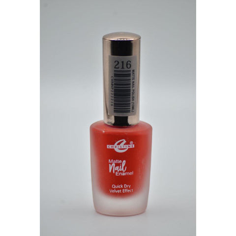 Christine Matte Nail Enamel Shade-216