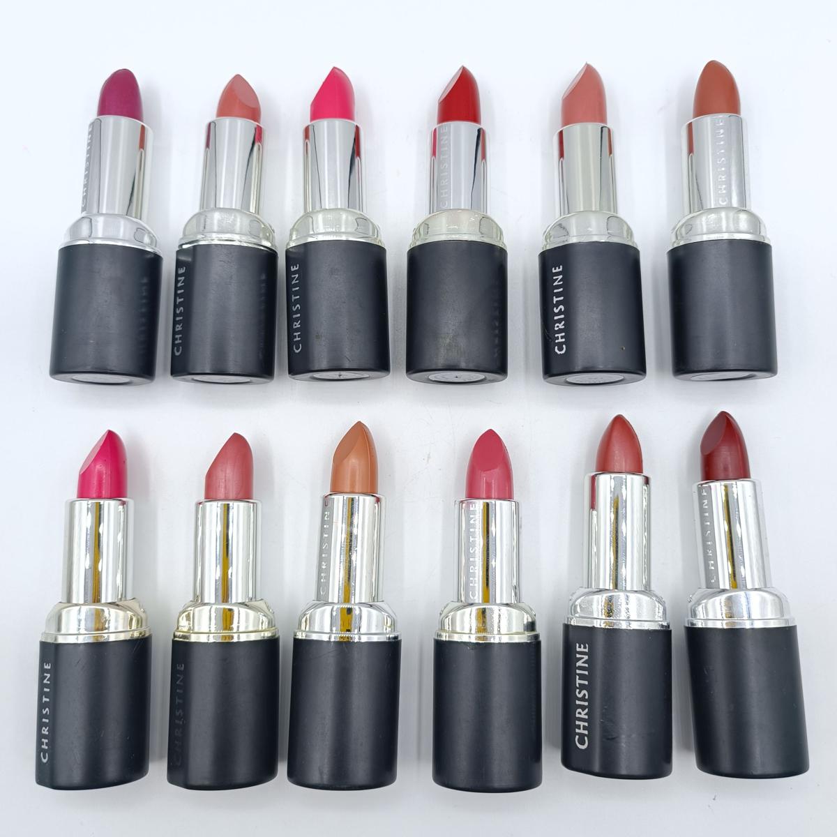 Christine Princess Lipstick Pack of 12 (Multicolor)