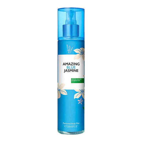 BENETTON BODY MIST AMAZING BLUE JASMIN 236ML
