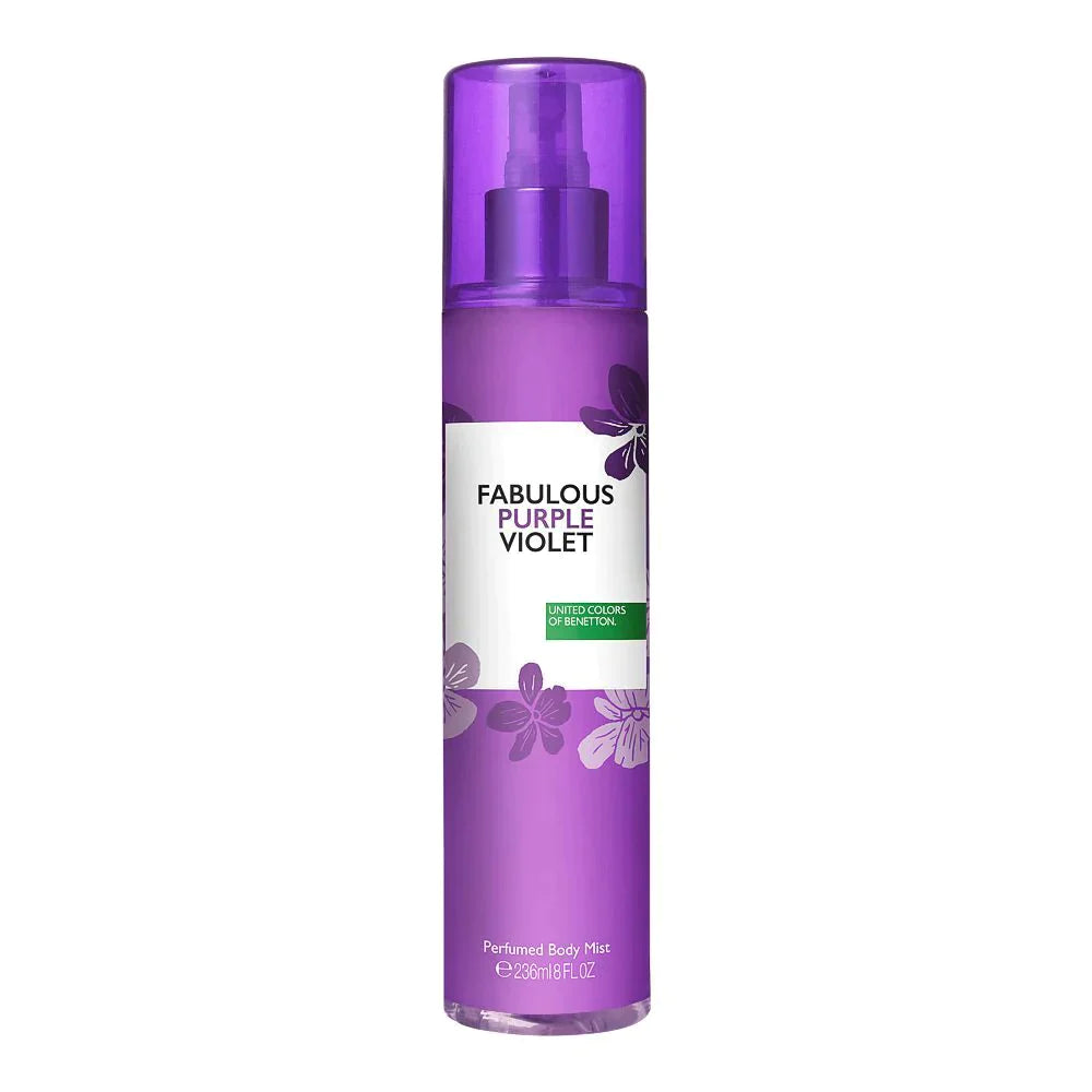 BENETTON BODY MIST FABULOUS PURPLE VIOLET 236ML
