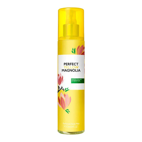 BENETTON BODY MIST PERFECT YELLOW MAGNOLIA 236ML