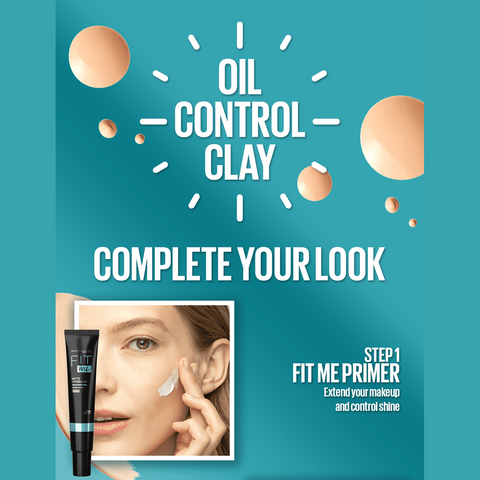 Maybelline New York- New Fit Me Matte + Poreless Liquid Foundation SPF 22 - 230 Natural Buff 30ml - For Normal to Oily Skin