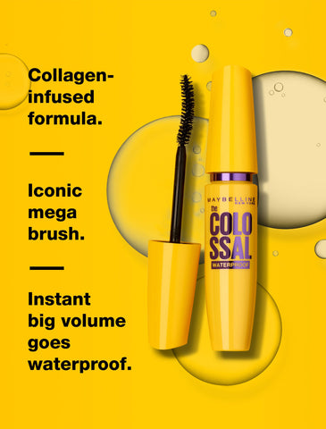 Maybelline New York- Colossal Magnum Mascara Black Waterproof