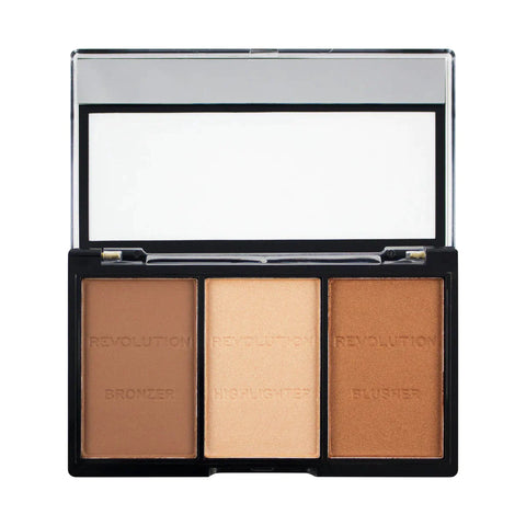 Makeup Revolution Ultra Brightening Contour Kit Ultra Light/Medium C04