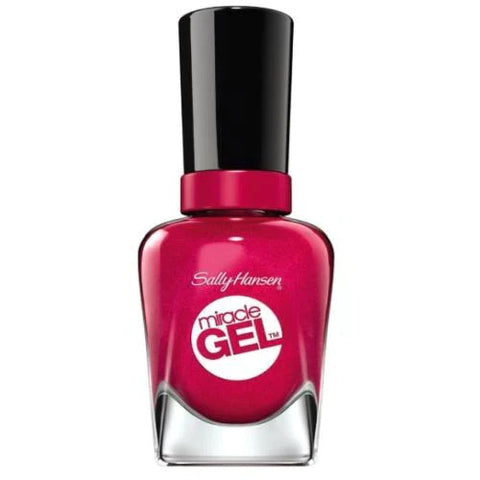 Sally Hansen Miracle Gel Nail Polish Liquid, Bordeaux Glow, 555