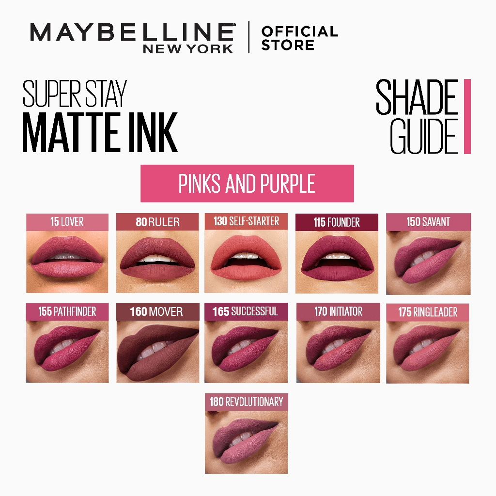 Maybelline New York- SuperStay Ink Lip Crayon Lipstick - 55 Make It Happen