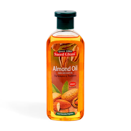 Non Sticky Almond Oil