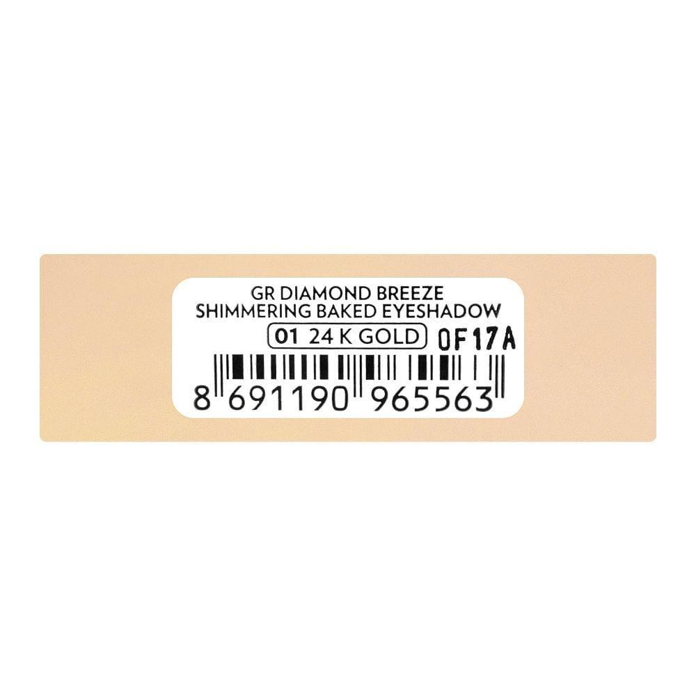 Diamond Breeze Shimmering Baked Eyeshadow NEW - Golden Rose Cosmetics Pakistan.