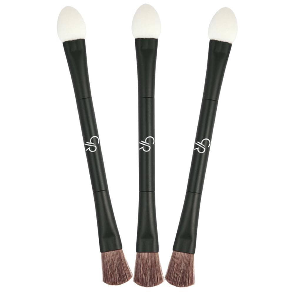 DOUBLE ENDED EYE-SHADOW BRUSH - Golden Rose Cosmetics Pakistan.