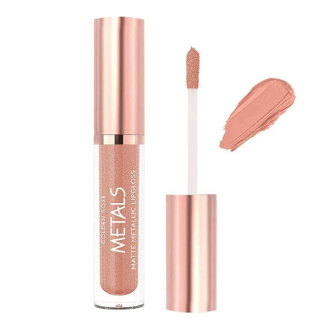 Metals Matte Metallic Lipgloss (NEW) - Golden Rose Cosmetics Pakistan.