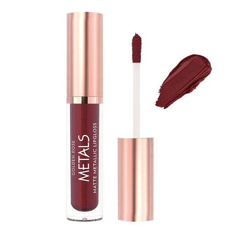 Metals Matte Metallic Lipgloss (NEW) - Golden Rose Cosmetics Pakistan.