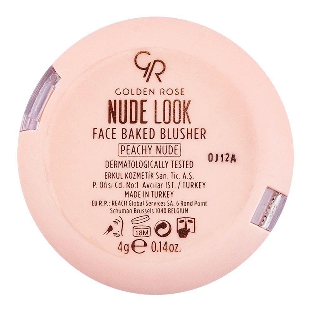 Nude Look Face Baked Blusher (NEW) - Golden Rose Cosmetics Pakistan.