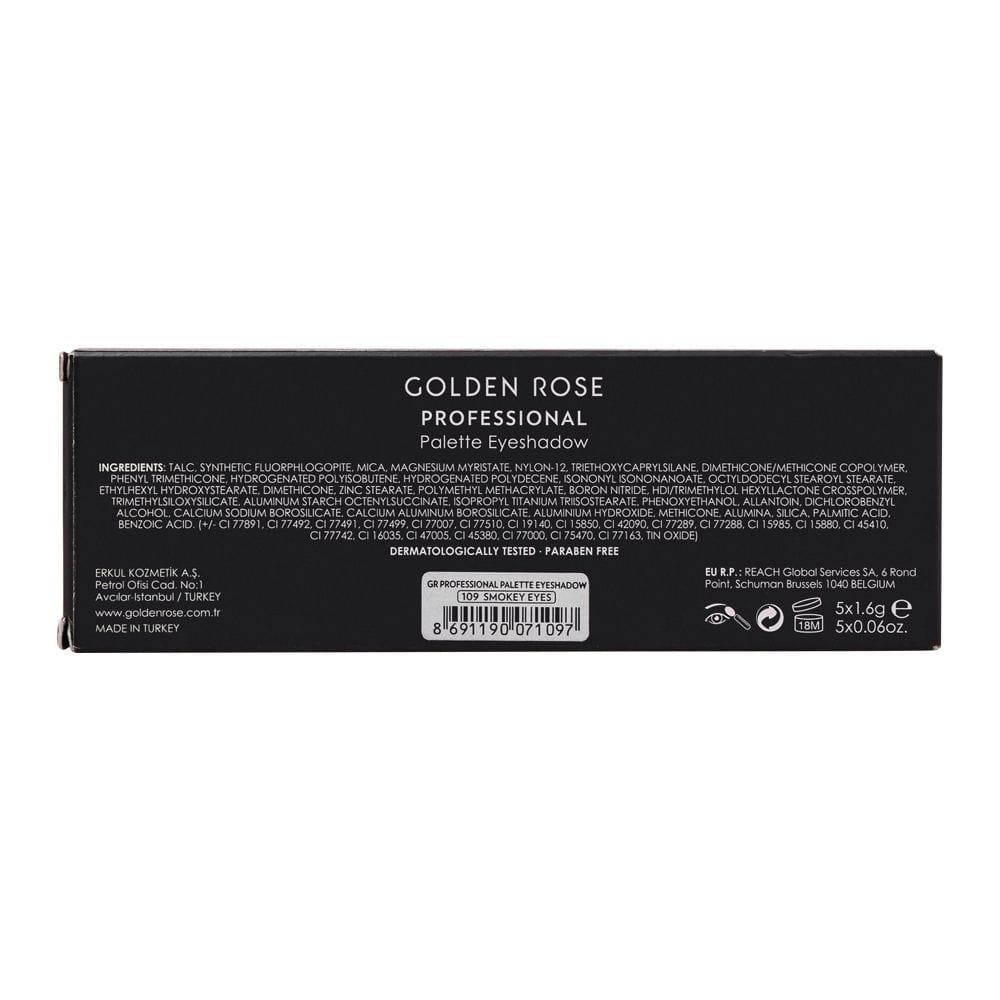 Professional Palette Eyeshadow - Golden Rose Cosmetics Pakistan.