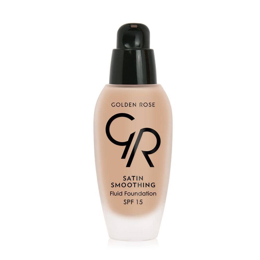 Satin Smoothing Fluid Foundation - Golden Rose Cosmetics Pakistan.