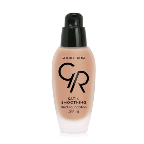 Satin Smoothing Fluid Foundation - Golden Rose Cosmetics Pakistan.
