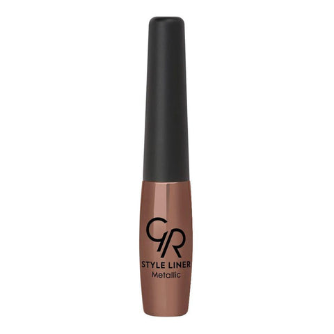 Style Metallic Eyeliner - Golden Rose Cosmetics Pakistan.