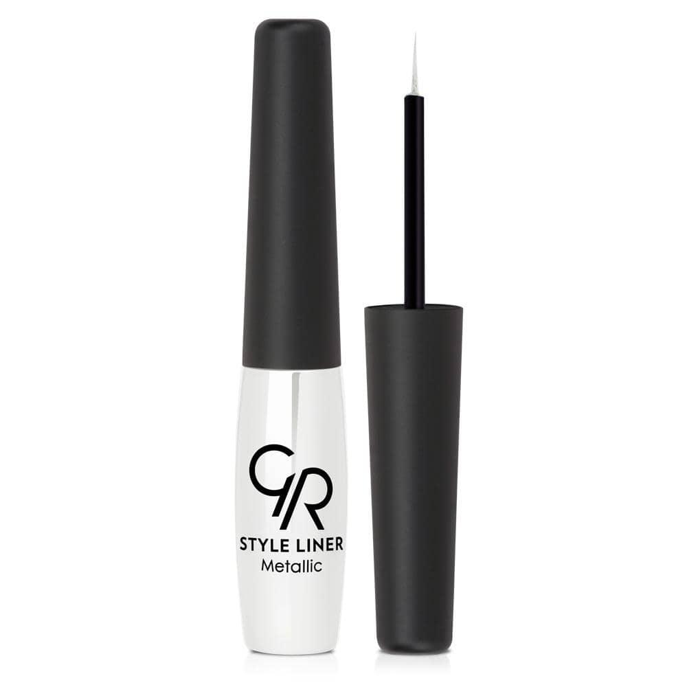 Style Metallic Eyeliner - Golden Rose Cosmetics Pakistan.