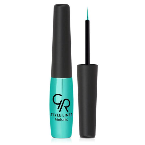 Style Metallic Eyeliner - Golden Rose Cosmetics Pakistan.