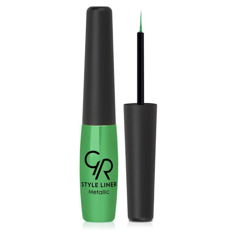 Style Metallic Eyeliner - Golden Rose Cosmetics Pakistan.