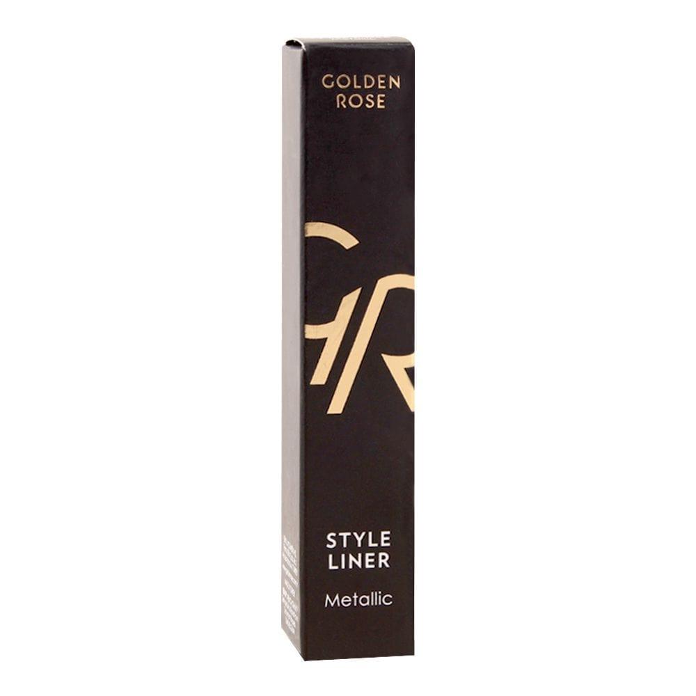 Style Metallic Eyeliner - Golden Rose Cosmetics Pakistan.