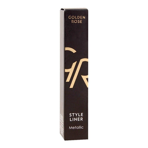 Style Metallic Eyeliner - Golden Rose Cosmetics Pakistan.