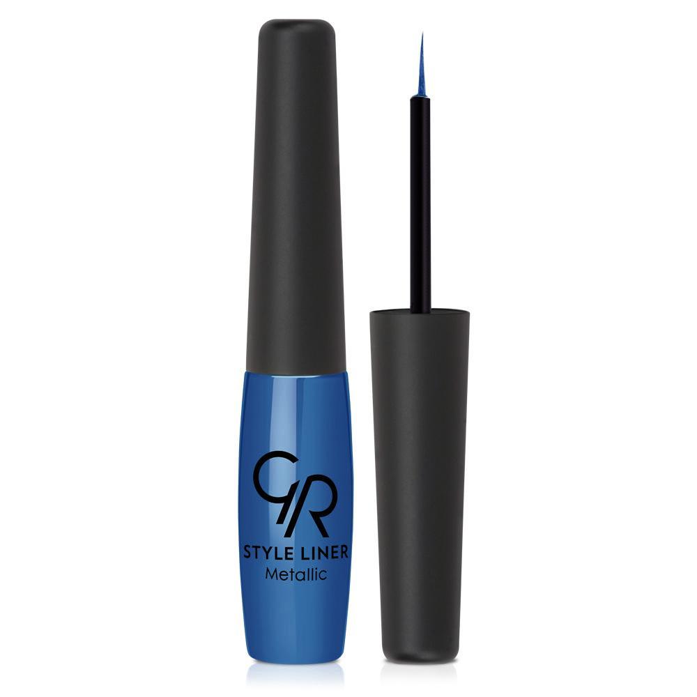 Style Metallic Eyeliner - Golden Rose Cosmetics Pakistan.