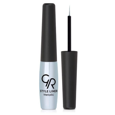 Style Metallic Eyeliner - Golden Rose Cosmetics Pakistan.