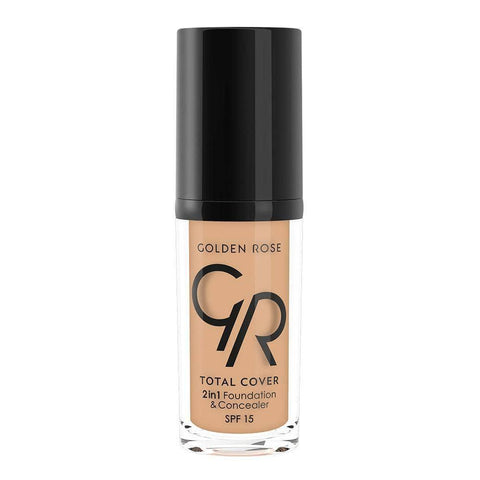 TOTAL COVER 2in1 Foundation & Concealer - Golden Rose Cosmetics Pakistan.