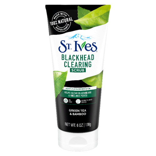ST.IVES 170G BLACKHEAD CLEARING GREEN TEA SCRUB